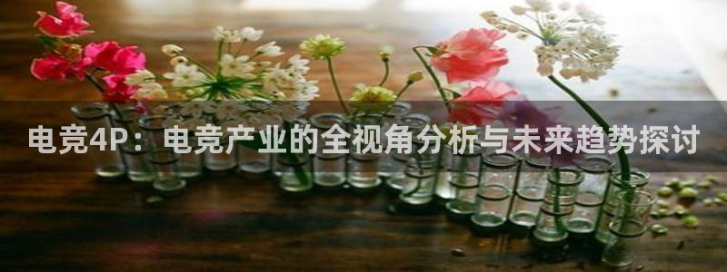 uwin电竞集团：电竞4P：电竞产业的全视角分析与未来趋势探讨
